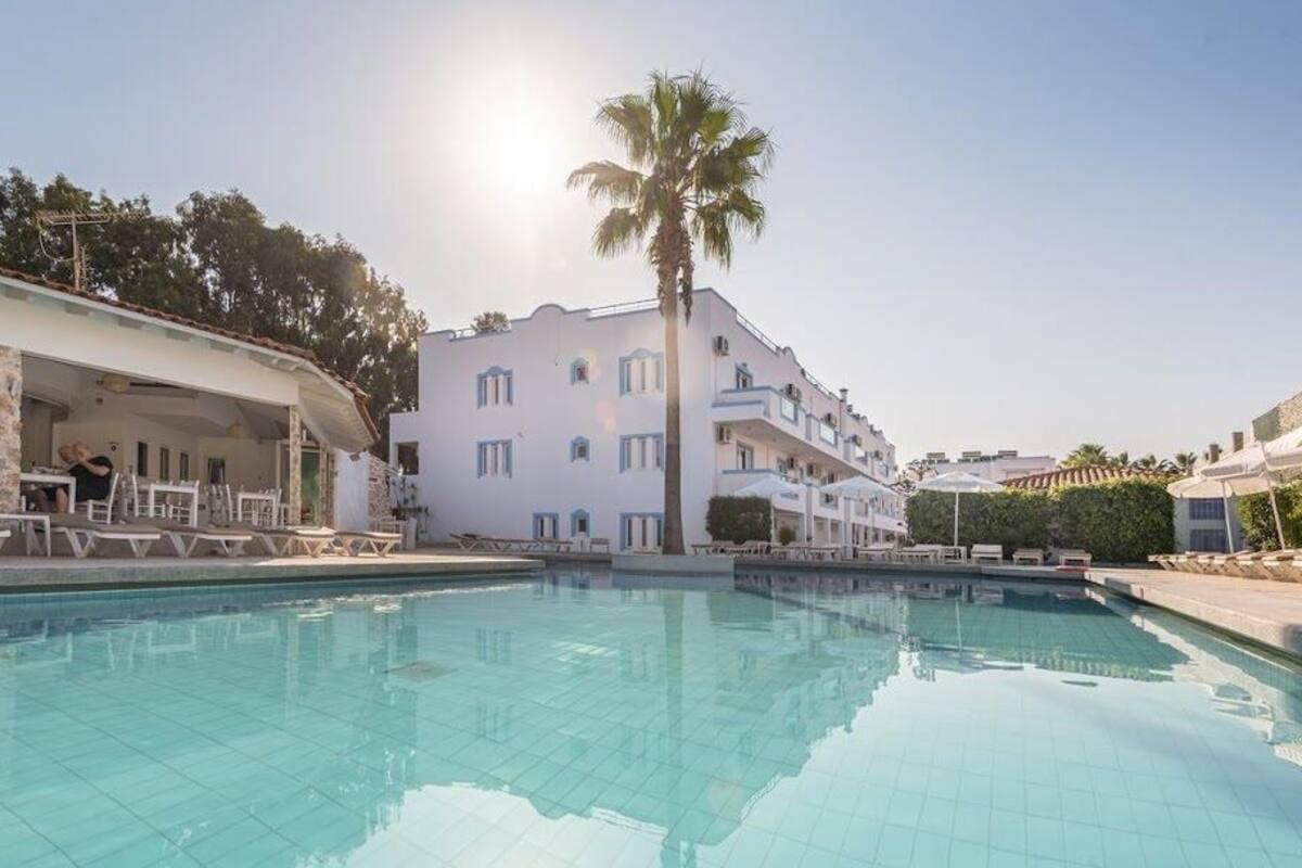 Aegean Blu Hotel & Apartments Cos Exterior foto